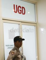 RS Mitra Keluarga Dijaga Ketat