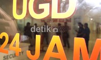 Tim DVI Mabes Polri juga tarut  melakukan identifikasi terhadap 1 korban ledakan di ruang UGD. Ramses/detikfoto