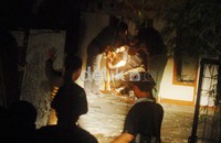 Bangunan yang meledak di Jalan Nusantara, Beji, Depok, adalah pondok yatim piatu. Ramses/detikfoto