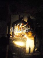 Polisi Sisir Lokasi Ledakan