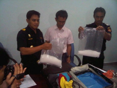 Bea Cukai Batam Amankan Sabu Senilai Rp 2,7 M