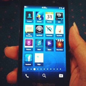 BlackBerry London Menampakkan Diri