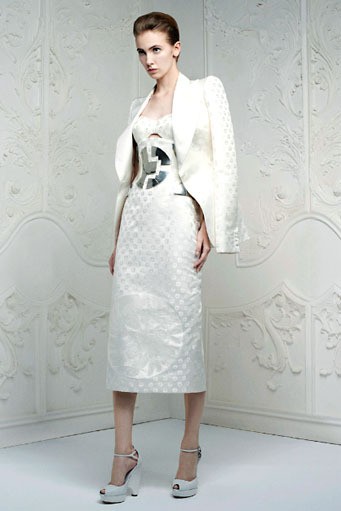 Alexander McQueen, Resort 2013. Paris Fashion Week 2013. [dok. Alexander McQueen]