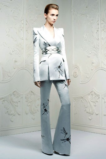 Alexander McQueen, Resort 2013. Paris Fashion Week 2013. [dok. Alexander McQueen]
