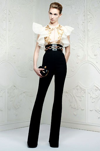 Alexander McQueen, Resort 2013. Paris Fashion Week 2013. [dok. Alexander McQueen]