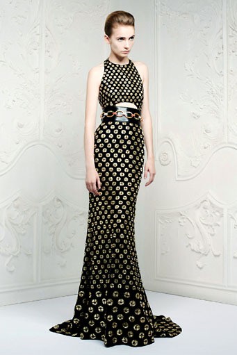 Alexander McQueen, Resort 2013. Paris Fashion Week 2013. [dok. Alexander McQueen]