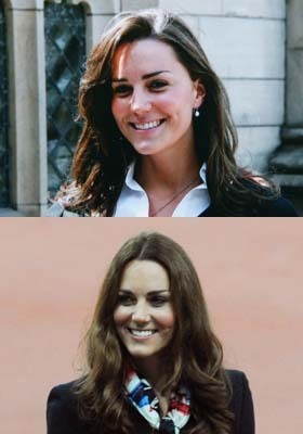 Perubahan Wajah Cantik Kate Middleton