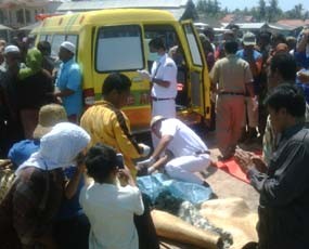 Dua Dari 4 ABK KLM Cahaya Bunga Tewas Terdampar di Pinggir Pantai