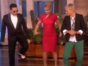Psy Ajari Britney Spears dan Ellen DeGeneres Tarian Gangnam Style