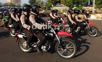 Gelar pasukan pengamanan ini bertujuan untuk melihat kesiapan personel menghadapi situasi keamanan saat pilkada.
