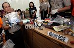Polisi Pamer Barbuk Senjata Api Kelompok Thorik Cs