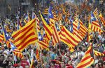Warga Catalan Spanyol Tuntut Kemerdekaan