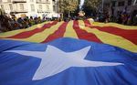 Warga Catalan Spanyol Tuntut Kemerdekaan