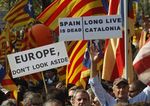 Warga Catalan Spanyol Tuntut Kemerdekaan