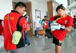 Atlet Wushu Shansao PON Pertajam Kemampuan