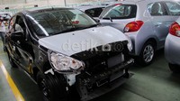 Saat ini, pabrik tersebut mampu memproduksi 150 ribu unit Mirage dalam setahun.