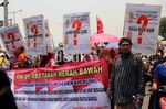 Warga Tanah Merah Gelar Pawai Sedekah Bumi