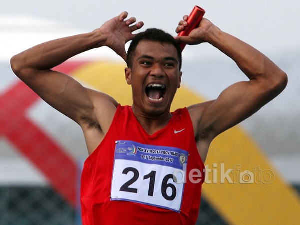 Kuartet Putra NTB Tercepat di 4x100 Meter