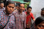 Jokowi Kampanye di Menteng Dalam