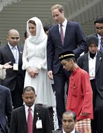 Kate Middleton Berkerudung di Malaysia