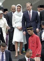 Kate Middleton Berkerudung di Malaysia