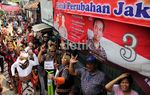 Jokowi Kampanye di Kampung Serdang