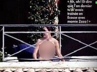Majalah Closer asal Prancis memuat foto topless Kate Middleton saat dirinya dan Will sedang berlibur di Provence, Prancis, beberapa waktu lalu. (dok. Egotastic)