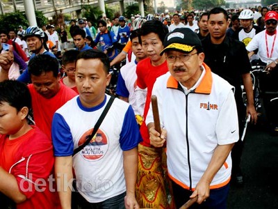 Foke Kampanye di Bundaran HI