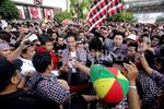 Jokowi Dielu-elukan Ribuan Warga Jakarta