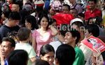 Gadis Cantik Ini Nyempil di Kampanye Jokowi
