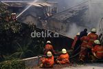 Kebakaran Landa Sebuah Rumah di Gambir