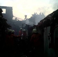 Kebakaran di Palmerah Padam, Lalin Masih Macet