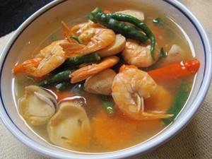 Resep Seafood: Sayur Asam Udang