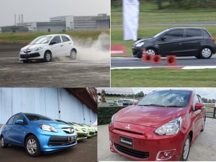 Mitsubishi: Mirage Bukan Lawan Honda Brio