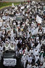FPI ke Kedubes AS, Thamrin-Sudirman Macet