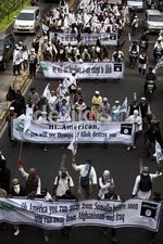 Massa FPI & FUI Long March ke Kedubes AS
