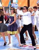 Aksi Gangnam Style Psy di NBC Today