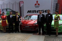 Mirage menurut Mitsubishi memang merupakan sebuah city car yang irit.