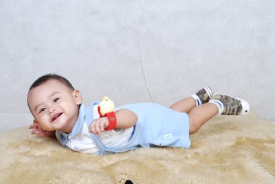 Dhanesfaeyza Saputra, 8 Bulan, Lelaki