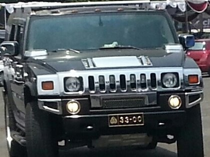 Polisi Siap Cari Pemilik Hummer H2 dengan Pelat Polisi