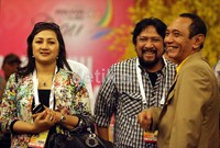 Jamal Mirdad juga ikut dalam rombongan.