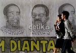 Mural Jokowi-Foke Sambut Pencoblosan