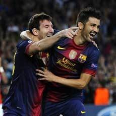 Dua Gol Messi Menangkan Barca Atas Spartak