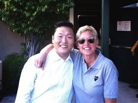 Nyanyi Gangnam Style, Psy Bikin Heboh The Ellen Show