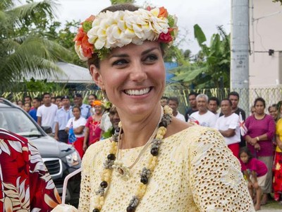 Mahkota Bunga Kate Middleton