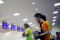 Pebowling DKI Jakarta Ryan Leonard Lalisang mencetak tiga rekor PON sekaligus dalam satu nomor.