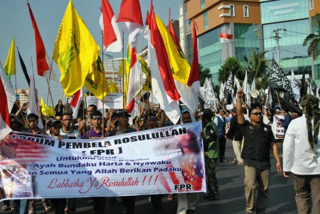 Ribuan Orang Demo Soal Innocence of Muslims di Semarang
