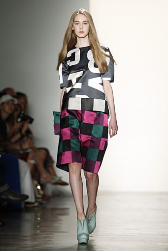 Alexandre Herchcovitch, Spring/Summer 2013. New York Fashion Week 2013. [Foto: Joe Kohen/Getty Images]