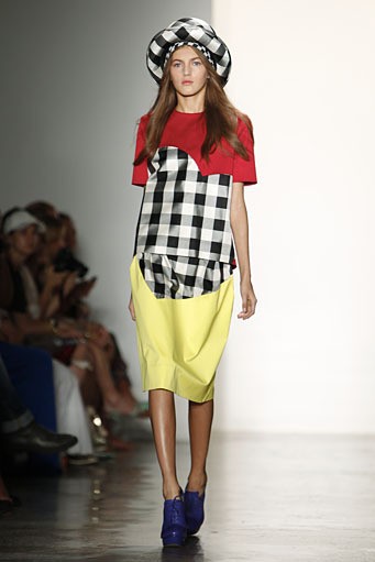 Alexandre Herchcovitch, Spring/Summer 2013. New York Fashion Week 2013. [Foto: Joe Kohen/Getty Images]