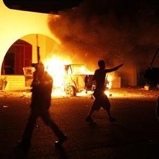 Buntut Tewasnya Dubes AS di Libya, Demonstran Serbu Markas Ansar Al-Sharia